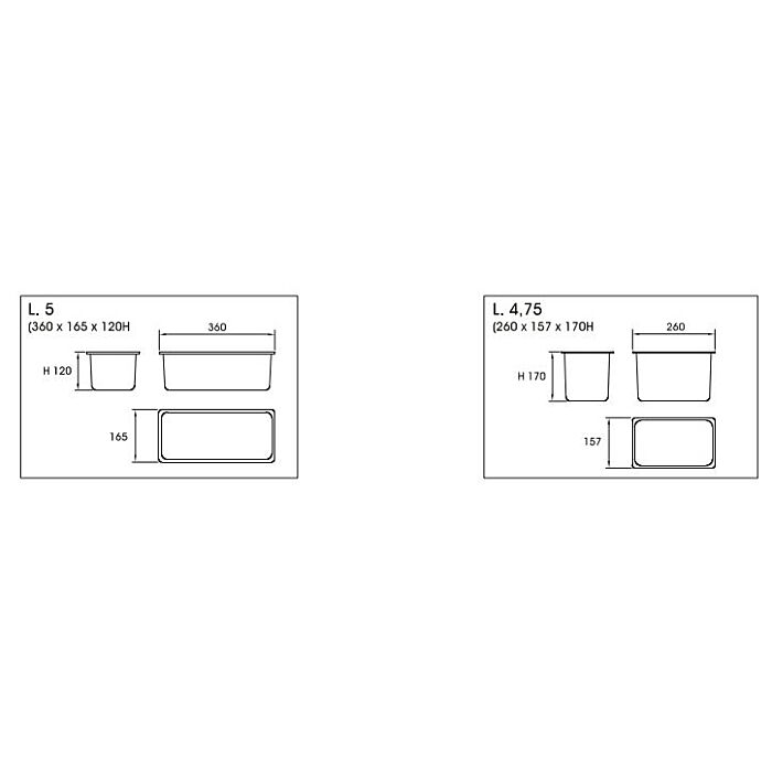 Ijsvitrine ISA 372L, 118(B) X 118(H) X 80(D), 230V/590W