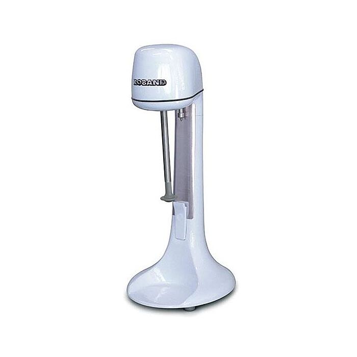 MILKSHAKE MIXER - WIT INCL. 1 RVS BEKER 710ML - 2 SNELHEDEN