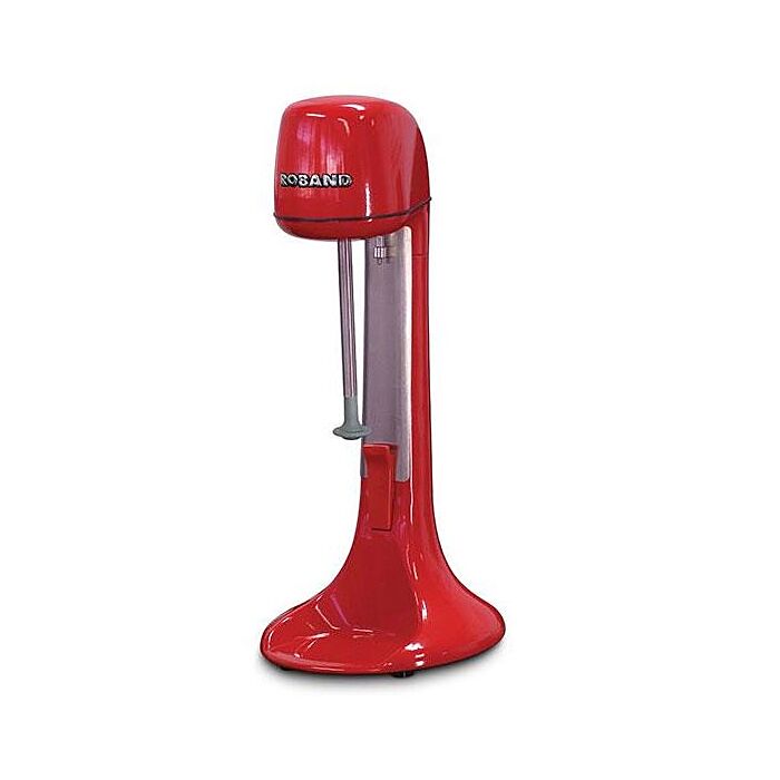 MILKSHAKE MIXER - ROOD INCL. 1 RVS BEKER 710ML - 2 SNELHEDEN