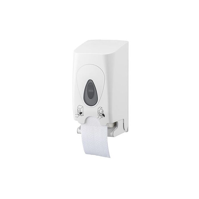 Toiletpapierdispenser PlastiQline, 2rolshouder kunststof (standaard), ABS kunststof