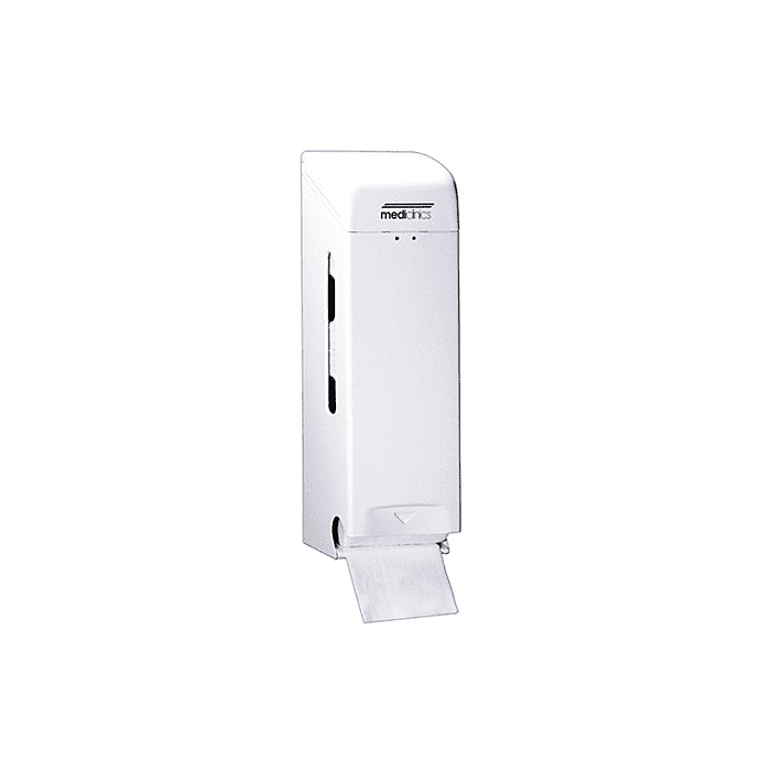 Toiletpapierdispenser Mediclinics, 3rolshouder wit, Staal