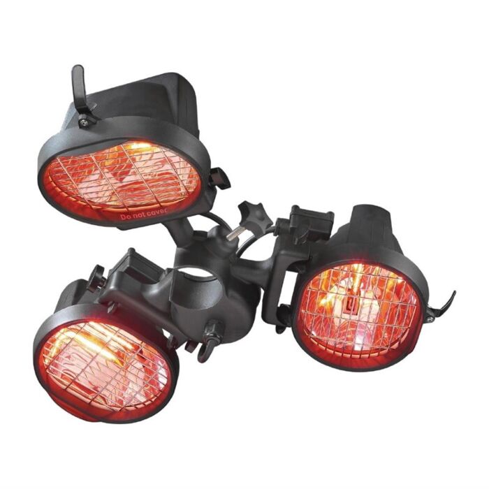 Parasol Bolero, rond, Ecru, 2,5 meter