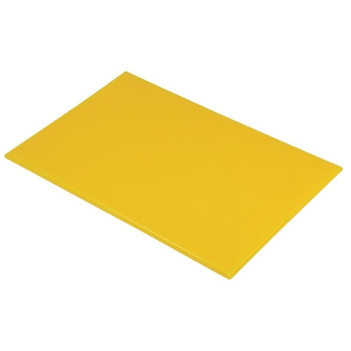 Snijplank Hygiplas, 45x30x1,25cm, geel