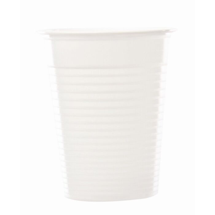 Wegwerp waterglazen wit 20cl, 2000 stuks