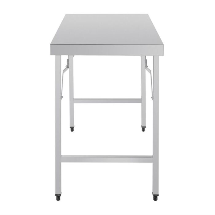 RVS Werktafel Vogue, inklapbaar, 120(b)x60(d)x90(h)cm