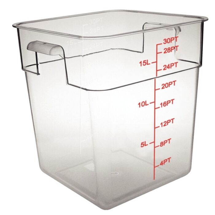 Voedseldoos Vogue, 15L, 31,2(b)x31,7(h)x28,8(d)cm, deksel zie: CF042, CF045, CF048 en CF051