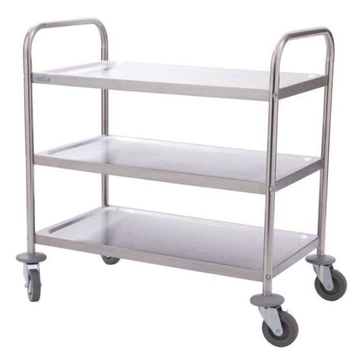 Vogue serveerwagen RVS 3 bladen, Small
