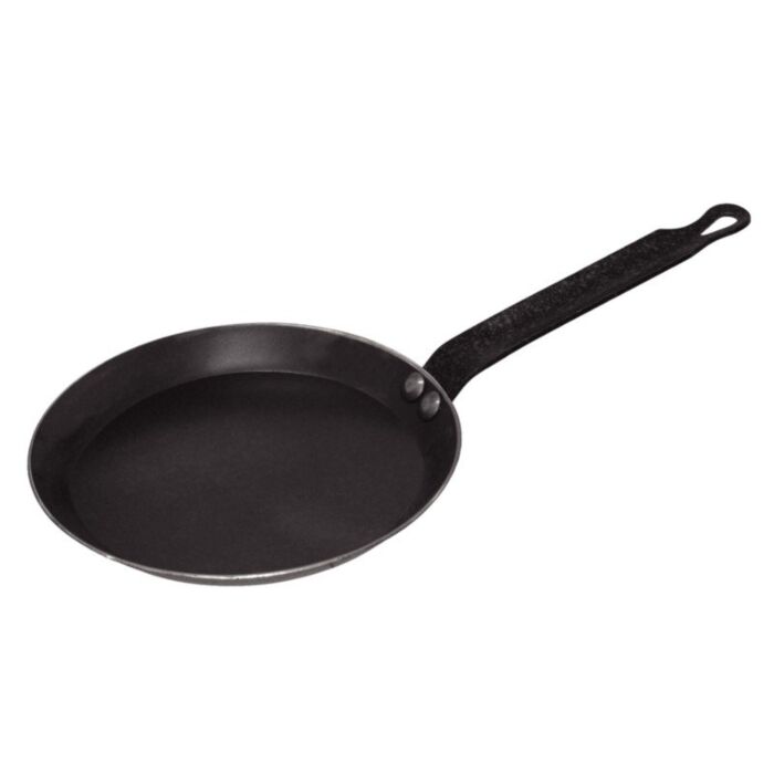 Crepe pan Vogue, gietijzer, ook inductie, 18(Ø)cm