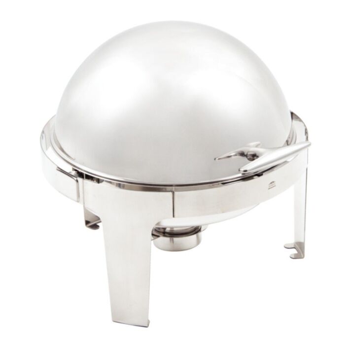 Chafing Dish Olympia, RVS, 6,8L, 52(b)x45(h)x48(d)cm, Roltop, Compleet