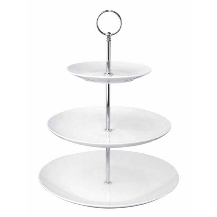 Olympia high tea cake etagère met 3 niveaus