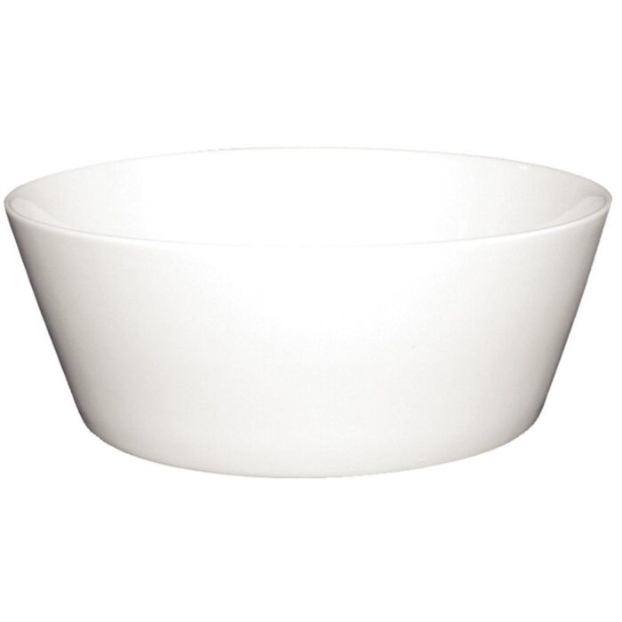 Olympia witte kom konisch 15cm (Box 12)