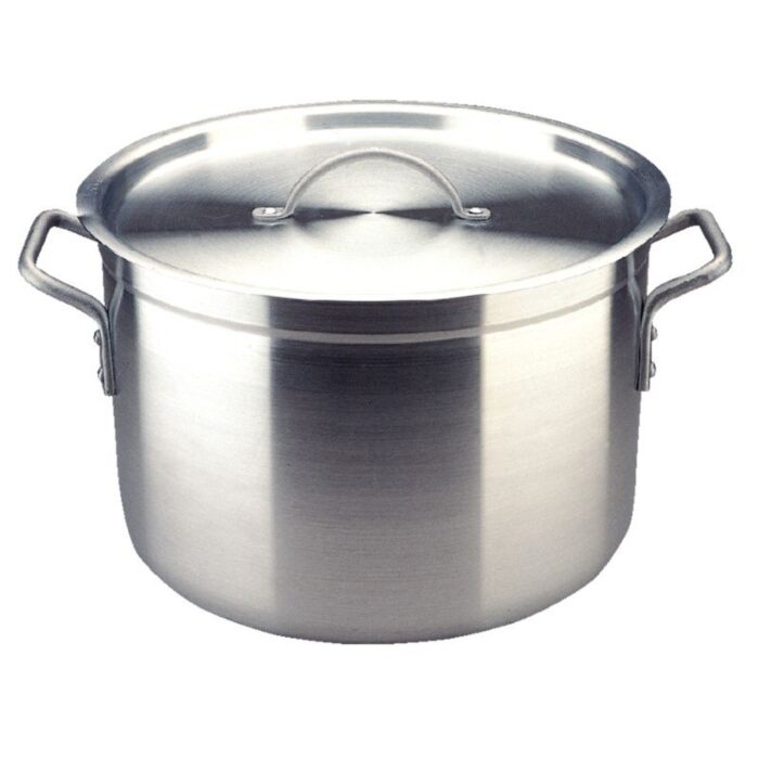 Kookpan Vogue, aluminium, 23,1(h)x25,4(Ø)cm, 11,4L, geen inductie