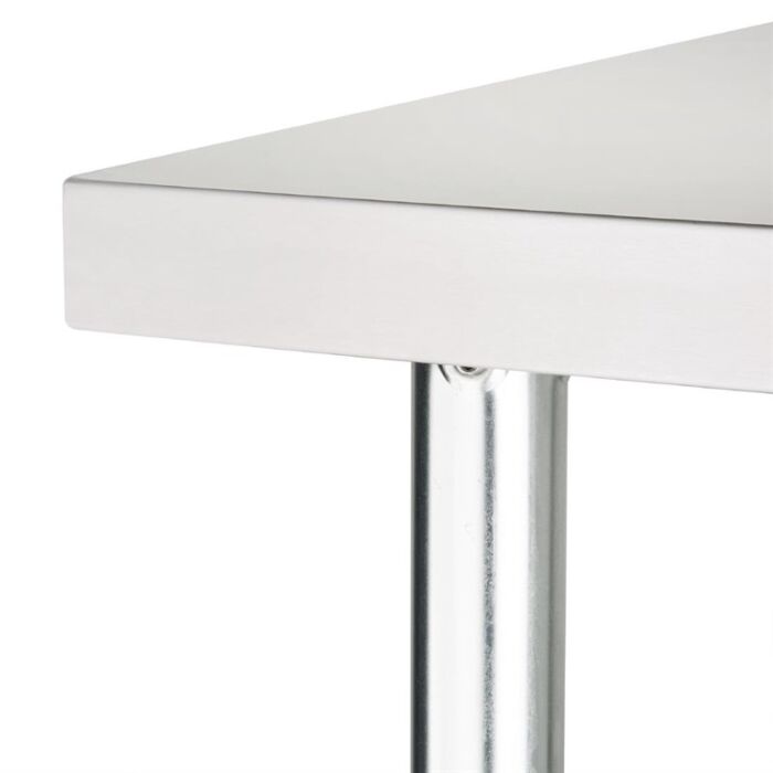 RVS Werktafel Vogue, onderblad, 180(b)x60(d)x90(h)cm