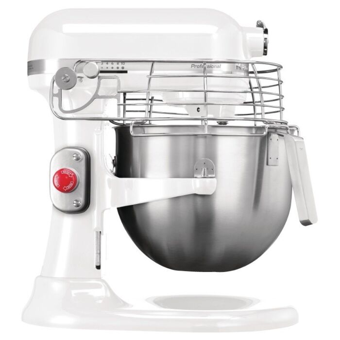 Mixer Kitchenaid, professional, wit, 6,9L/4KG, 230V/325W