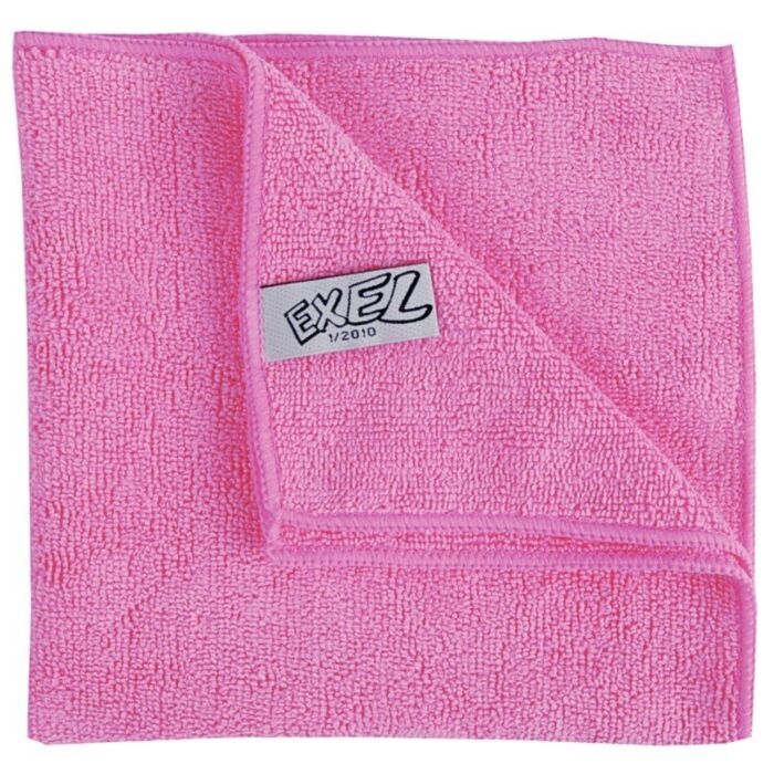 Microvezeldoeken rood Jantex, 5 stuks 