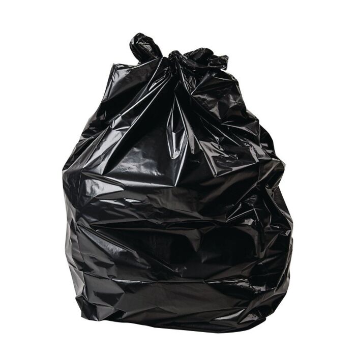 Jantex vuilniszakken zwart 70L / 10kg (200 stuks), 45,7(DB) x 73,7(OB) x 83,8(l)cm