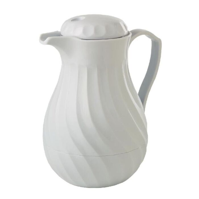 Thermoskan Kinox, kunststof, wit 1,8L