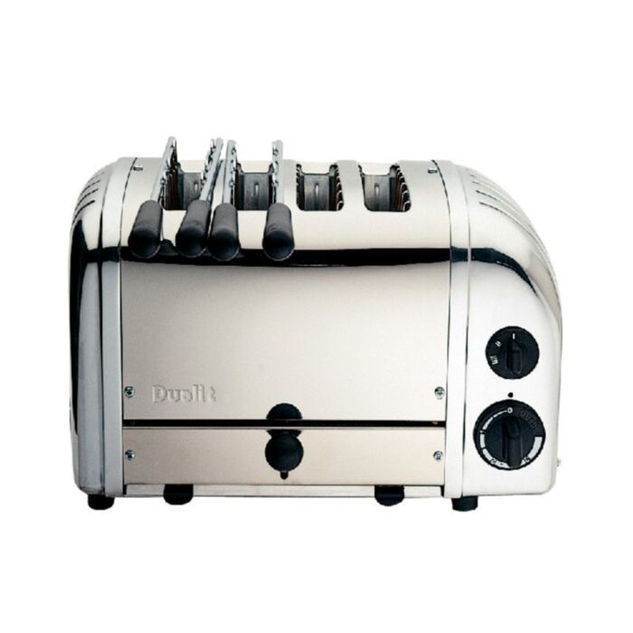 Dualit 2 x 2 combi toaster 4 sleuven RVS 42174