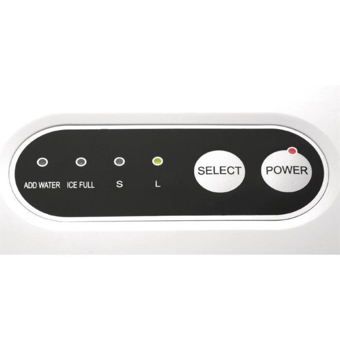 Caterlite tafelmodel ijsblokjesmachine 10kg output