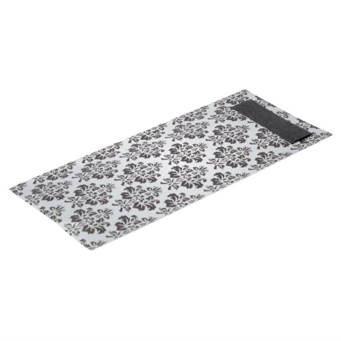 Europochette bestekzakjes met servet vintage design, 125 stuks