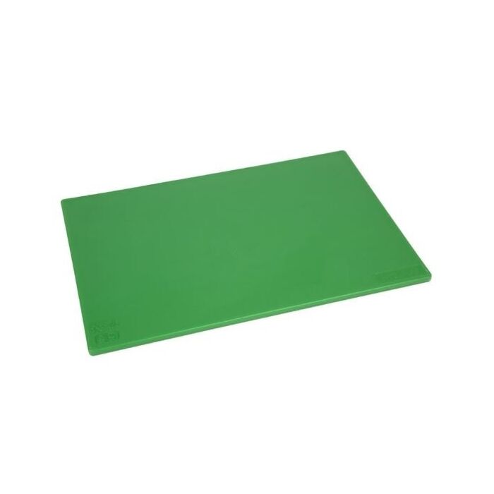 Hygiplas antibacteriële LDPE snijplank groen 450x300x10mm