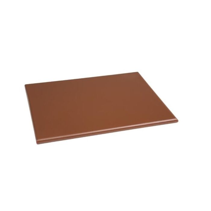 Hygiplas HDPE snijplank bruin 300x225x12mm