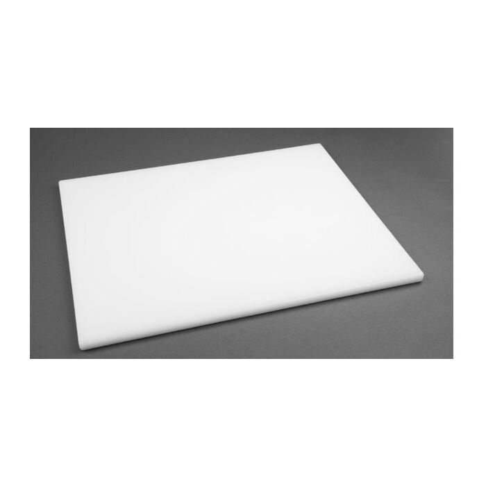 Hygiplas LDPE extra dikke snijplank wit 600x450x20mm