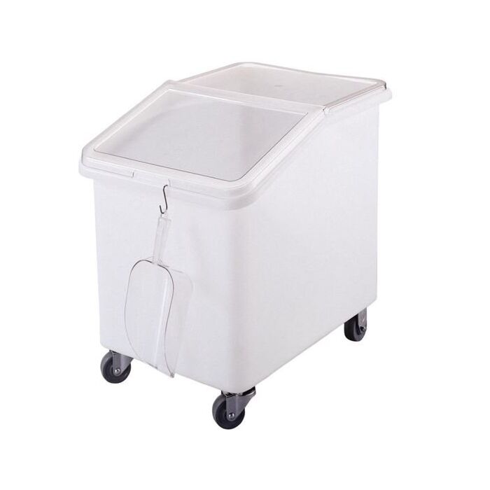 Cambro mobiele ingrediëntenbak wit 140ltr