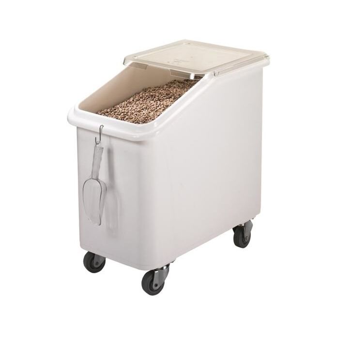 Cambro mobiele ingrediëntenbak wit 102ltr