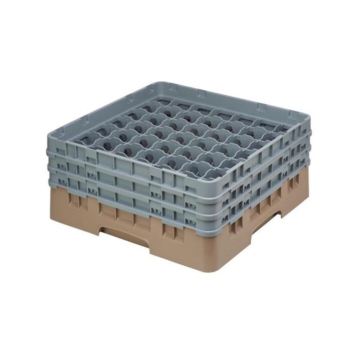 Cambro Camrack vaatwaskorf met 49 compartimenten max. glashoogte 17,4cm