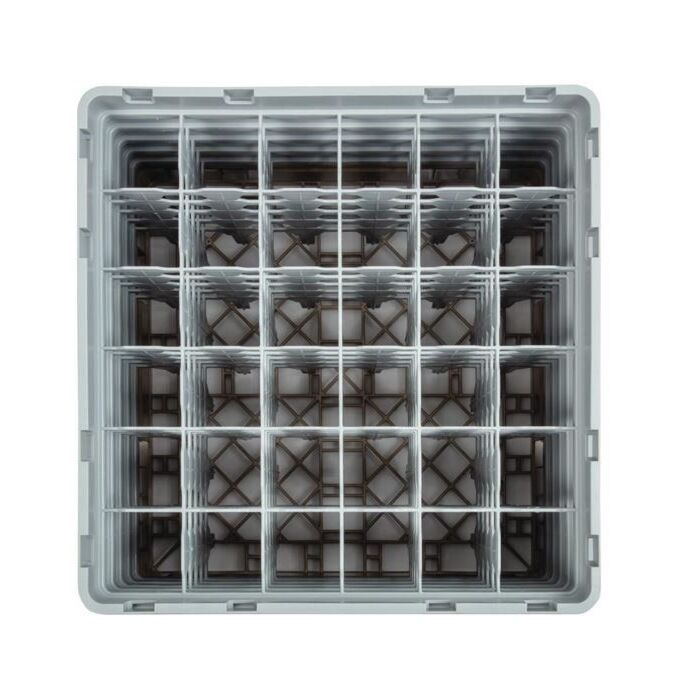 Cambro Camrack vaatwaskorf met 36 compartimenten max. glashoogte 25,7cm