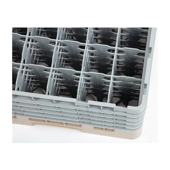 Cambro Camrack vaatwaskorf met 36 compartimenten max. glashoogte 25,7cm