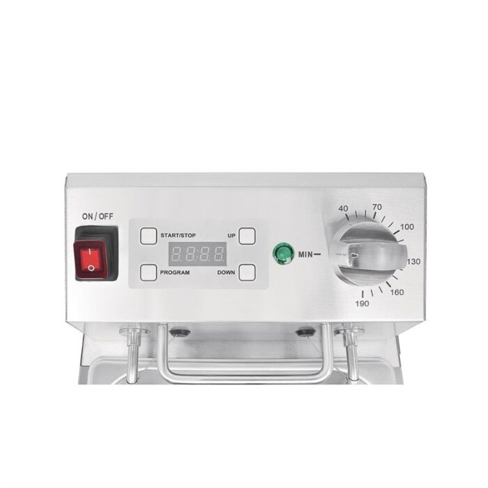 Buffalo enkele friteuse 5L met timer, 28,5(b)x45x(d)35,5(h)cm, 230V/2800W
