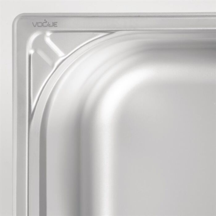 Vogue RVS GN 1/2 bak 150mm