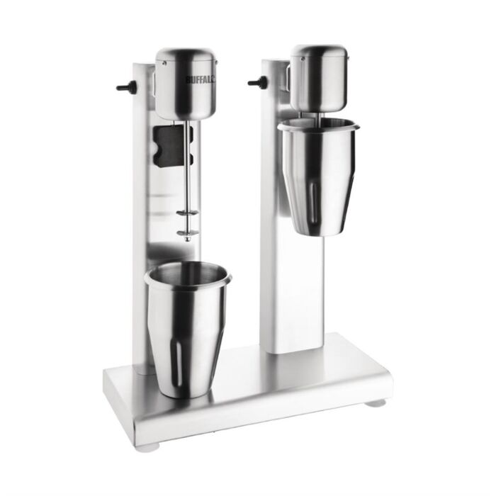Buffalo dubbele milkshake mixer, 230v, 160w , 56cm(h) x 42cm(b) x 42cm