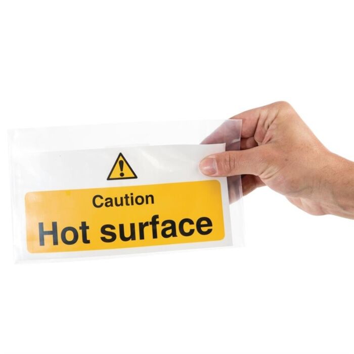 Vogue 'Caution - Hot surface' waarschuwingsbord