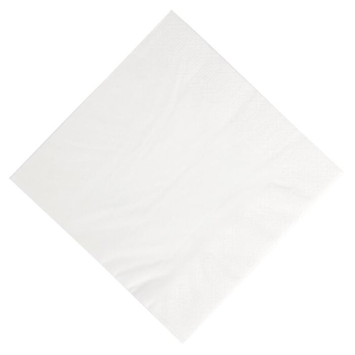 Duni dinerservetten composteerbaar wit 40cm (1000 stuks)