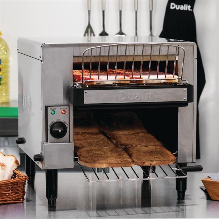 Dualit DCT2I conveyor toaster, 41,3(h) x 43,9(b) x 42,9(d)cm, 230V