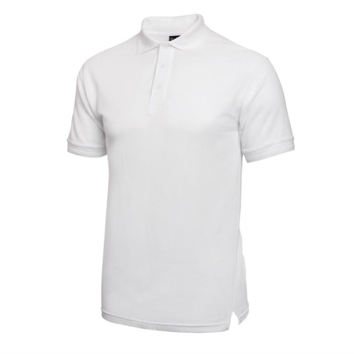 Unisex poloshirt zwart M