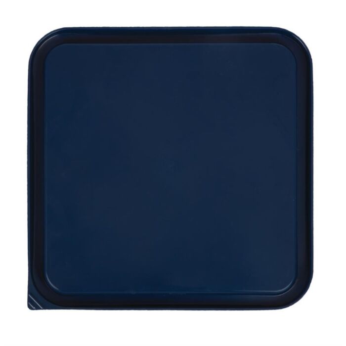 Cambro Camsquare deksel voor voedseldoos blauw, 31(b) x 25,6(d)cm