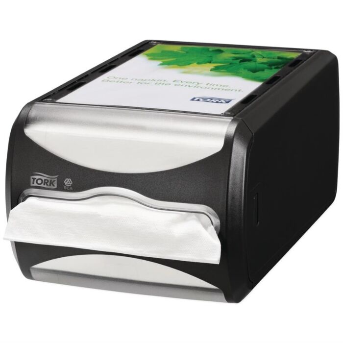 Tork Xpressnap Counter servetdispenser, 14,5(h) x 19,1(b) x 30,7(d)cm