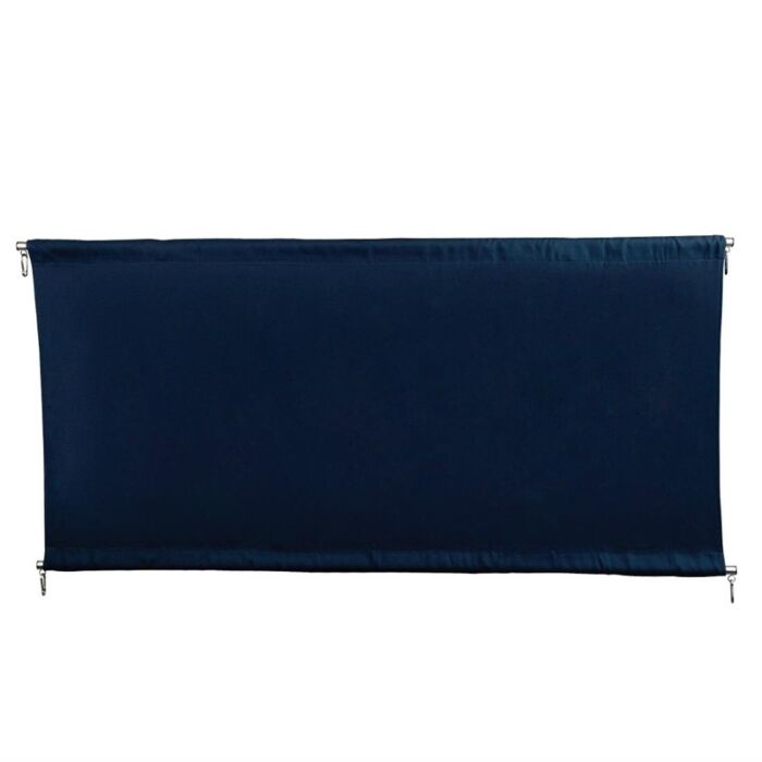 Bolero canvas afzetdoek donkerblauw, 70(h) x 143(b) x 2(d)cm