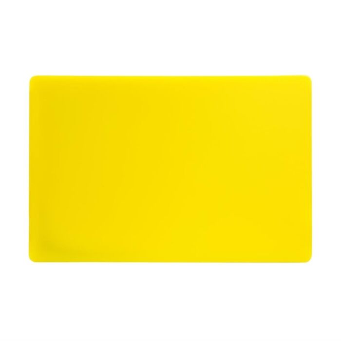 Hygiplas LDPE extra dikke snijplank geel 450x300x20mm, 2(h) x 45(b) x 30(l)cm