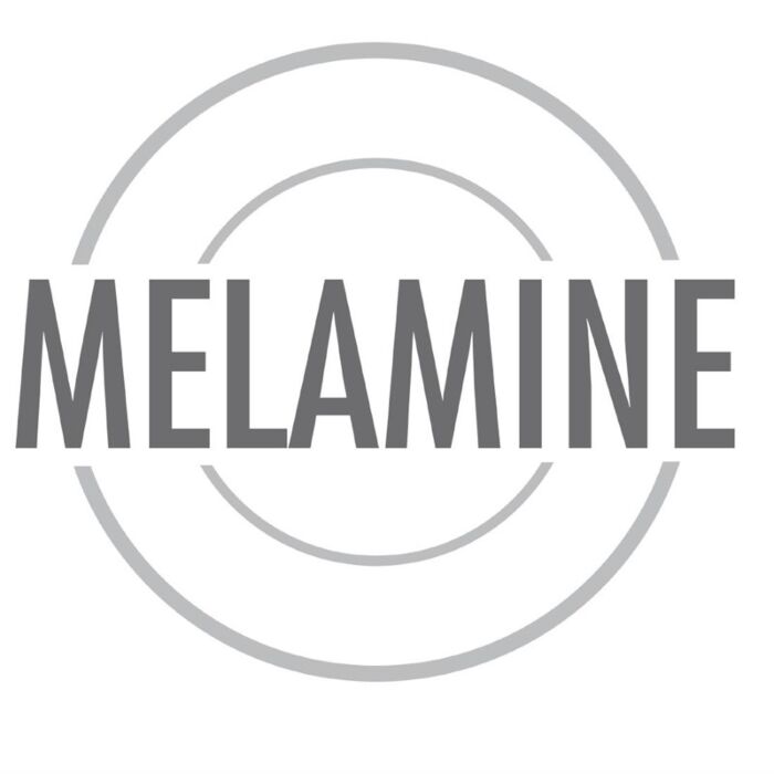 Kristallon melamine kommen met zwarte rand 15cm, 15(Ø)cm