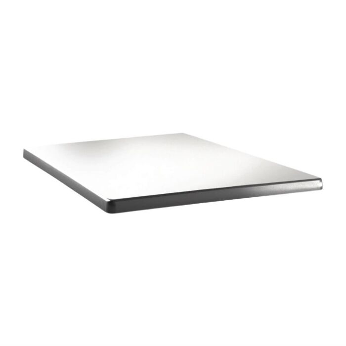 Topalit Classic Line vierkant tafelblad wit 80cm, 80(b) x 80(l)cm