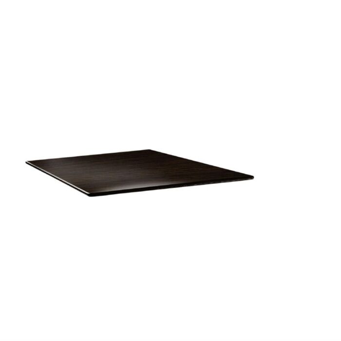 Topalit Smartline vierkant tafelblad wengé 70cm, 70(b) x 70(l)cm