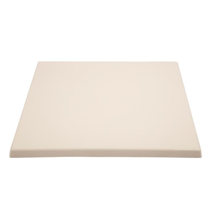 Bolero vierkant tafelblad wit 70cm, 3(h) x 70(b) x 70(d)cm