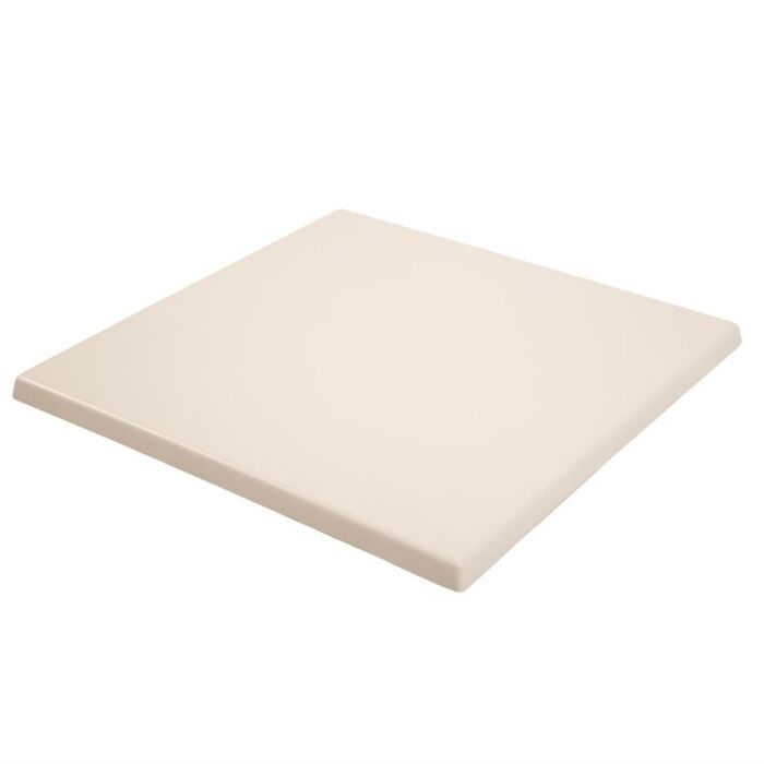 Bolero vierkant tafelblad wit 70cm, 3(h) x 70(b) x 70(d)cm