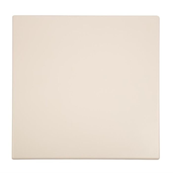 Bolero vierkant tafelblad wit 70cm, 3(h) x 70(b) x 70(d)cm