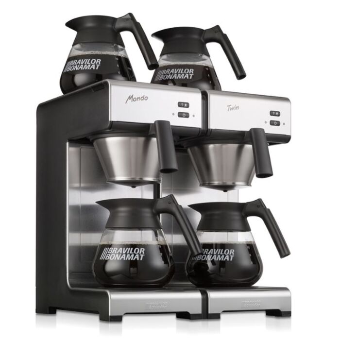 Koffiezetapparaat Bravilor, Mondo Twin, 230V, 3460W, 404x406x(H)446mm